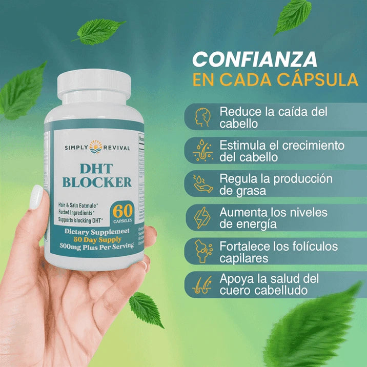 DHT BLOCKER Suplemento para el crecimiento de cabello