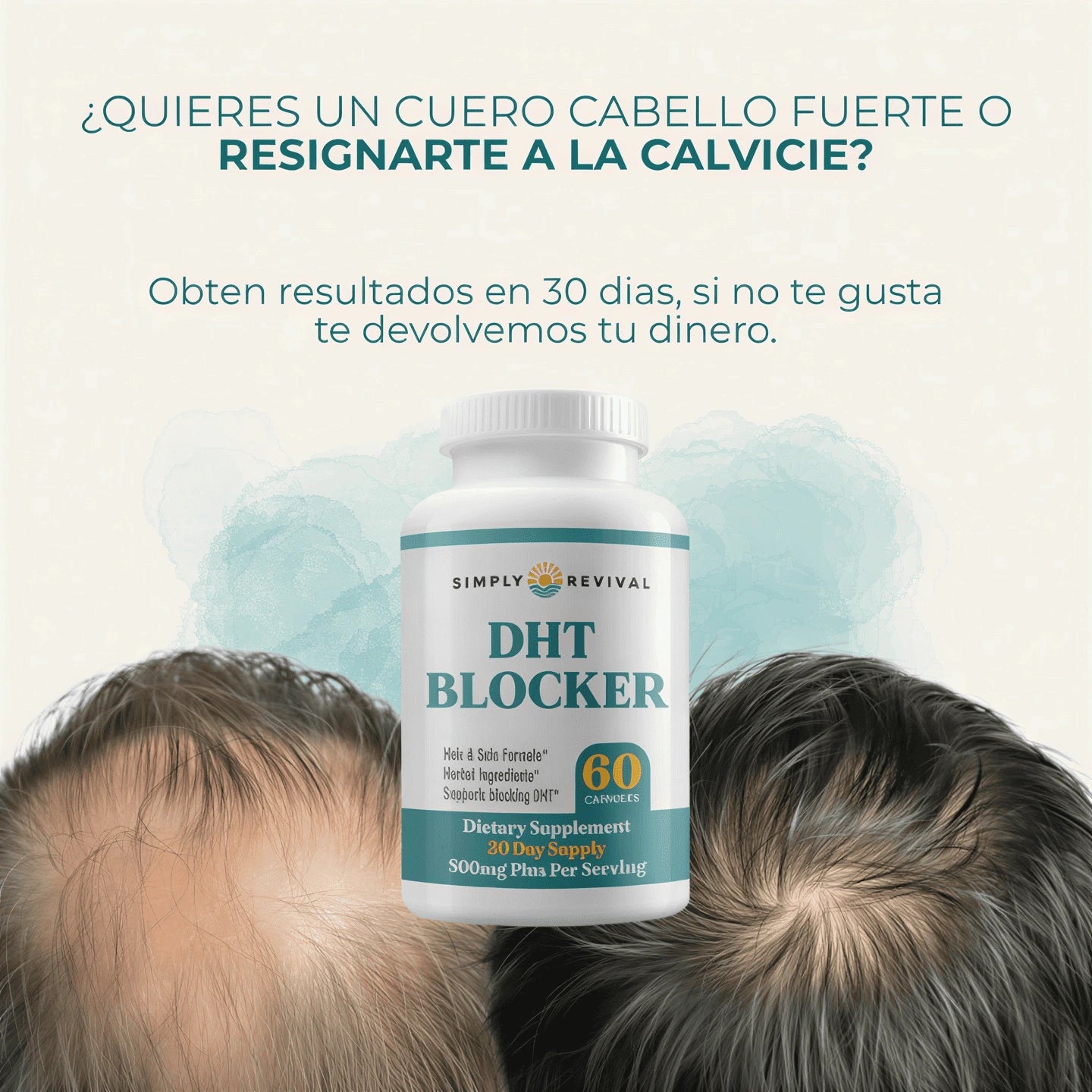 DHT BLOCKER Suplemento para el crecimiento de cabello
